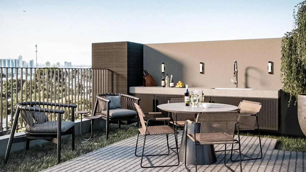 OCÁ 349 - Ambiente Interno - Terraço