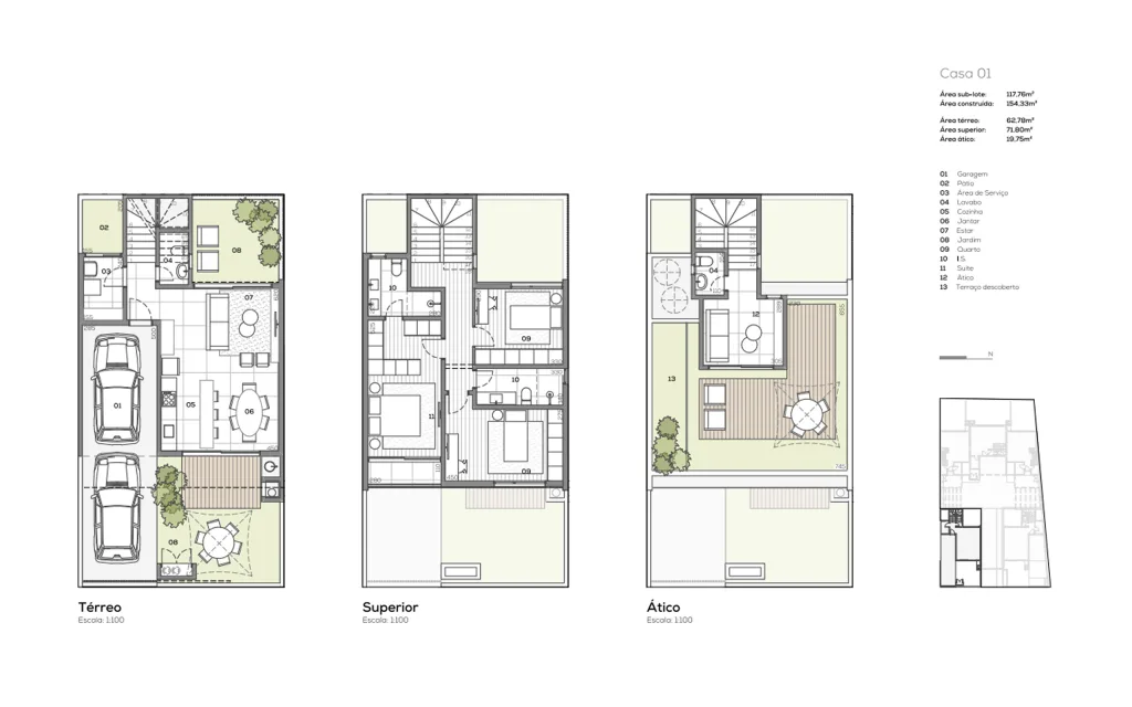 Planta Baixa - Casa 01