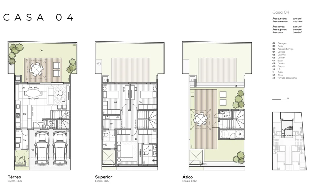 Planta Baixa - Casa 04