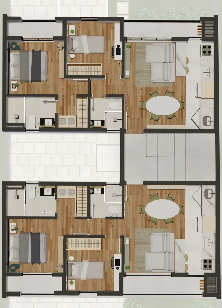 Tauá - LAYOUT 1º PAVIMENTO