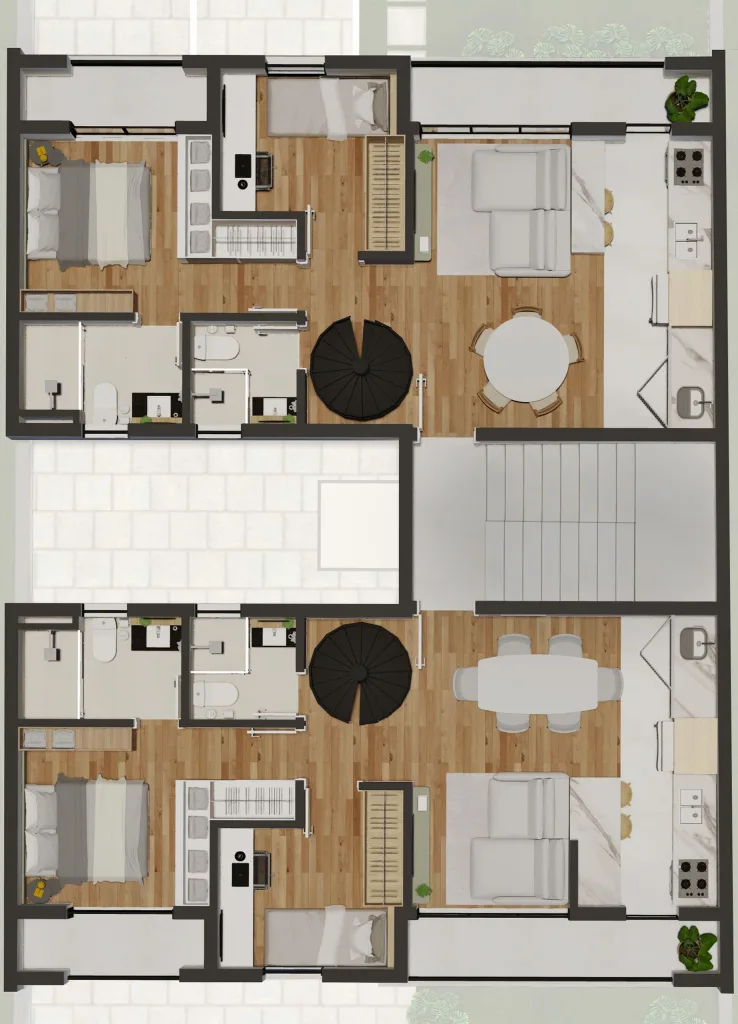Tauá - LAYOUT 2º PAVIMENTO